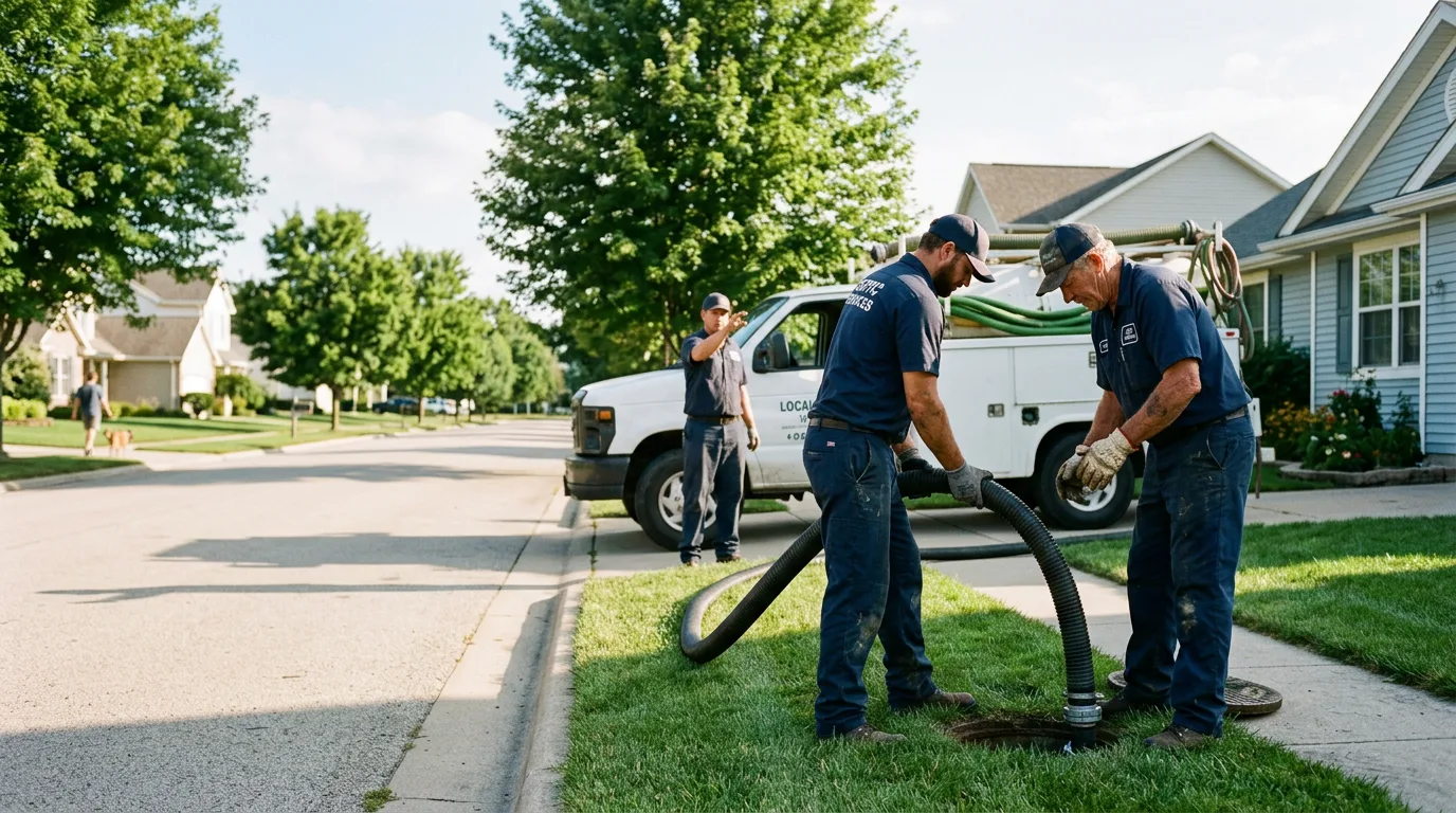 Septic Tank Cleaning in Shirland, IL